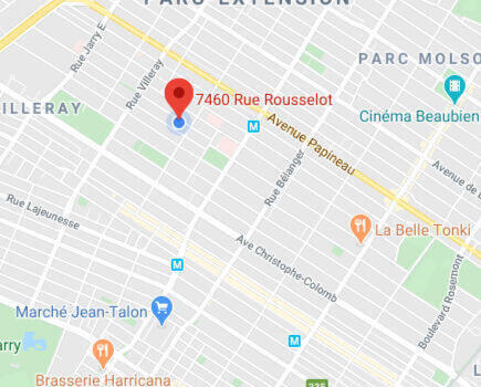 adresse Google Map pour itinéraire